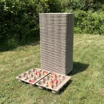 Baki penyimpanan apel serat kertas (50 buah per bungkus)